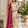 Afsana Preeti Viscose Simar Embroidered Farshi Salwar Kameez Wholesale