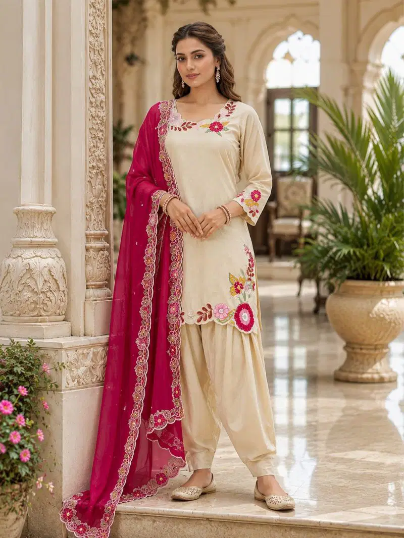 Afsana Preeti Viscose Simar Embroidered Farshi Salwar Kameez Wholesale