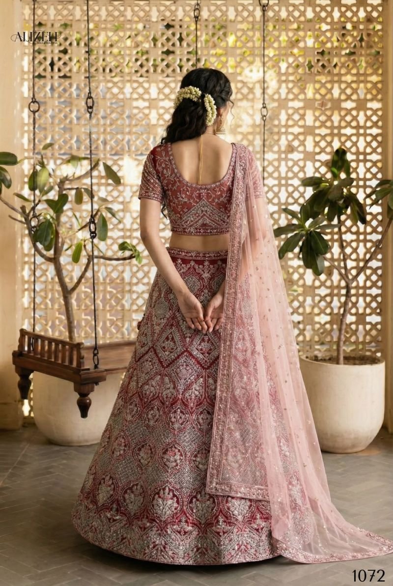 Launching Alizeh 1072 Net Designer Lehenga Choli Wholesale 2026