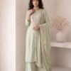 Latest Alizeh 7106 To 7109 Roman Silk Embroidered Kurti With Bottom Dupatta Wholesale 2026