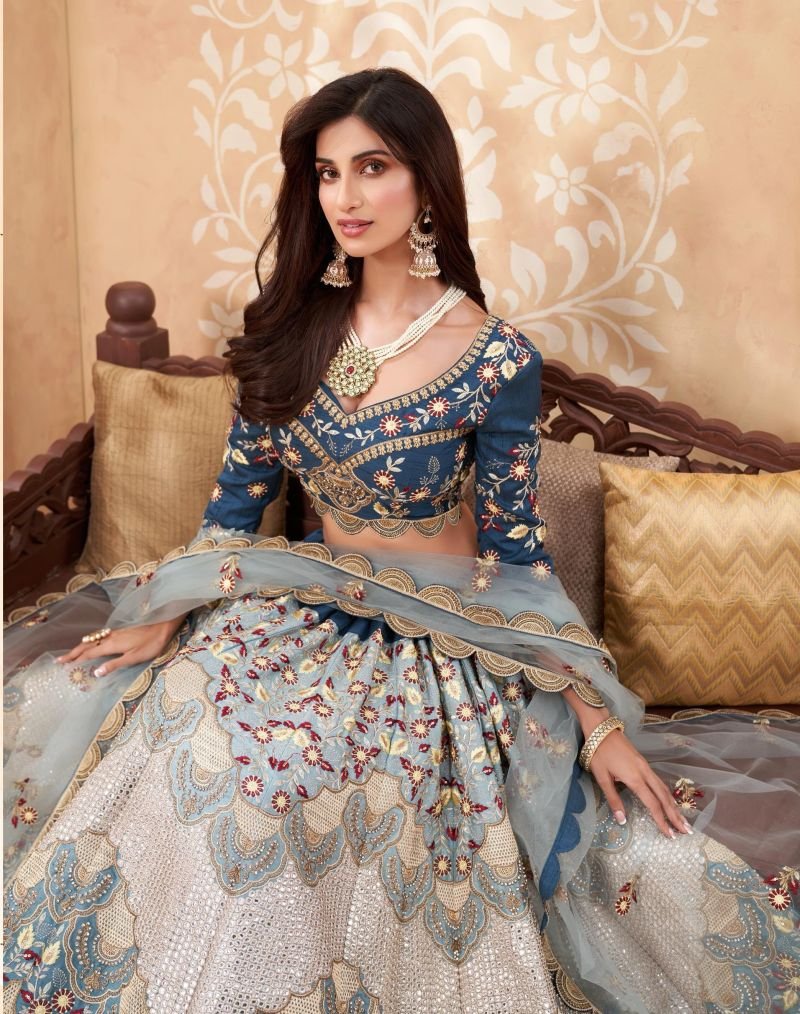 Alizeh Sparkle Hit 1040 Silk Designer Lehenga Choli Collection Wholesale