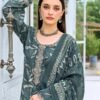 Alok Nadia Hussain Zam Cotton Foil Print Embroidered Dress Material Collection Wholesale