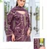 Alok Nadia Hussain Zam Cotton Foil Print Embroidered Dress Material Collection Wholesale