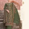 Alok Vastrika Viscose Dicharge Print Embroidered Dress Material Wholesale