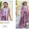 Alzohaib Rahma Vol 2 Chiffon Dupatta Cotton Patch Work Pakistani Suit Collection Wholesale