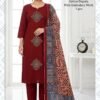 Buy Anishka Vol 1 Dhabu Cotton Embroidered Kurti Pant With Dupatta Wholesale 2026