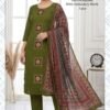 Buy Anishka Vol 1 Dhabu Cotton Embroidered Kurti Pant With Dupatta Wholesale 2026