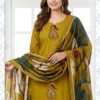 Buy Anishka Vol 1 Dhabu Cotton Embroidered Kurti Pant With Dupatta Wholesale 2026