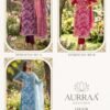 Latest Aurraa Heer Organza Position Print And Hand Work Kurti With Bottom Dupatta Wholesale 2026