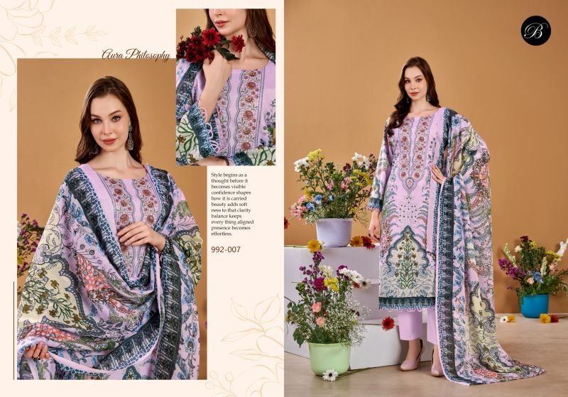 Stylish Belliza Naira Vol 151 Cotton Digital Print Dress Material Wholesale 2026