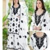Stylish Blue Hills Aneesha Rayon Thread Work Kurti With Bottom Dupatta Wholesale 2026