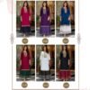 Stylish Blue Hills Fifa Embroidered Kurti With Skirt Collection Wholesale 2026
