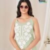 Stylish Blue Hills Hanshvi Rayon Thread Work Kurti With Bottom Wholesale 2026