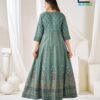 Beautiful Blue Hills Huma Vol 5 Plus Size Rayon Thread Embroidered Flair Kurti With Bottom Dupatta Wholesale 2026