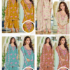 Stylish Blue Hills Jannat Vol 3 Rayon Embroidered Kurti With Bottom Dupatta Wholesale 2026
