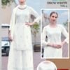 Beautiful Blue Hills Snow White Vol 5 Rayon Embroidered Kurti With Bottom Dupatta Wholesale 2026
