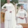Beautiful Blue Hills Snow White Vol 5 Rayon Embroidered Kurti With Bottom Dupatta Wholesale 2026