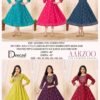 Latest Deecee Aarzoo Gadwal Foil Printed Flared Kurti Collection Wholesale 2026