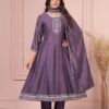 Latest Deecee Bawree Vichitra Silk Embroidered Falared Kurti With Bottom Dupatta Wholesale 2026