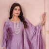 Latest Deecee Bawree Vichitra Silk Embroidered Falared Kurti With Bottom Dupatta Wholesale 2026