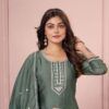 Latest Deecee Bawree Vichitra Silk Embroidered Falared Kurti With Bottom Dupatta Wholesale 2026