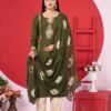 Latest Deecee Laxuria Barlin Embroidered Kurti With Bottom Dupatta Collection Wholesale 2026