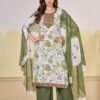Latest Deecee Melody Barlin Print Embroidered Kurti With Bottom Dupatta Wholesale 2026