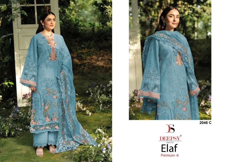 Buy Deepsy Elaf 2046 A To D Cotton Embroidered Salwar Kameez Wholesale 2026