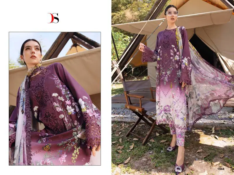 Stylish Deepsy Maria B M Print Vol 6 Nx Chiffon Dupatta Cotton Embroidery Salwar Kameez Wholesale 2026