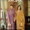 Eba Aroma Organza Embroidered Salwar Kameez Collection Wholesale