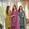 Eba Firdaus Simar Beads Work Kurti With Bottom Dupatta Collection Wholesale