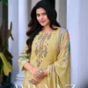 Glossy Simar Minaaz Viscose Maslin Digital Print Embroidered Salwar Kameez Wholesale