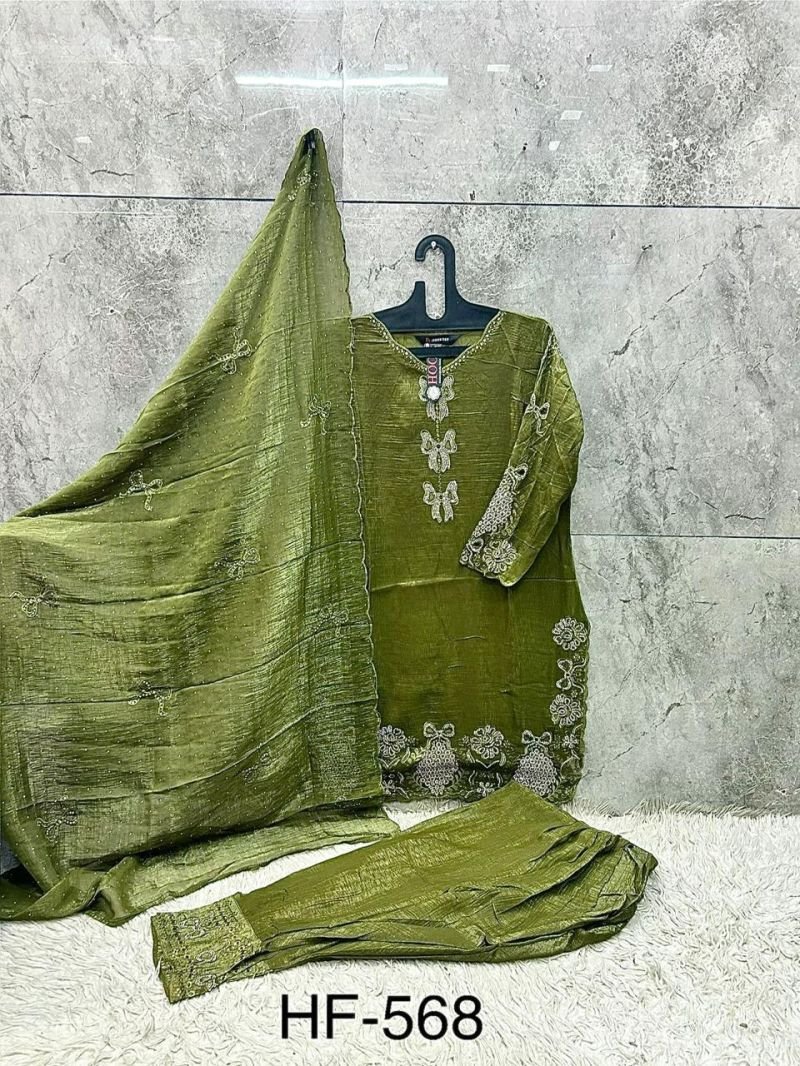 Beautiful Hoor Tex 568 A To D Crunchy Embroidered Salwar Kameez Wholesale 2026