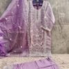 Beautiful Hoor Tex 737 A To D Heavy Organza Readymade Pakistani Salwar Kameez Wholesale 2026