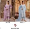Beautiful Hoor Tex 737 A To D Heavy Organza Readymade Pakistani Salwar Kameez Wholesale 2026