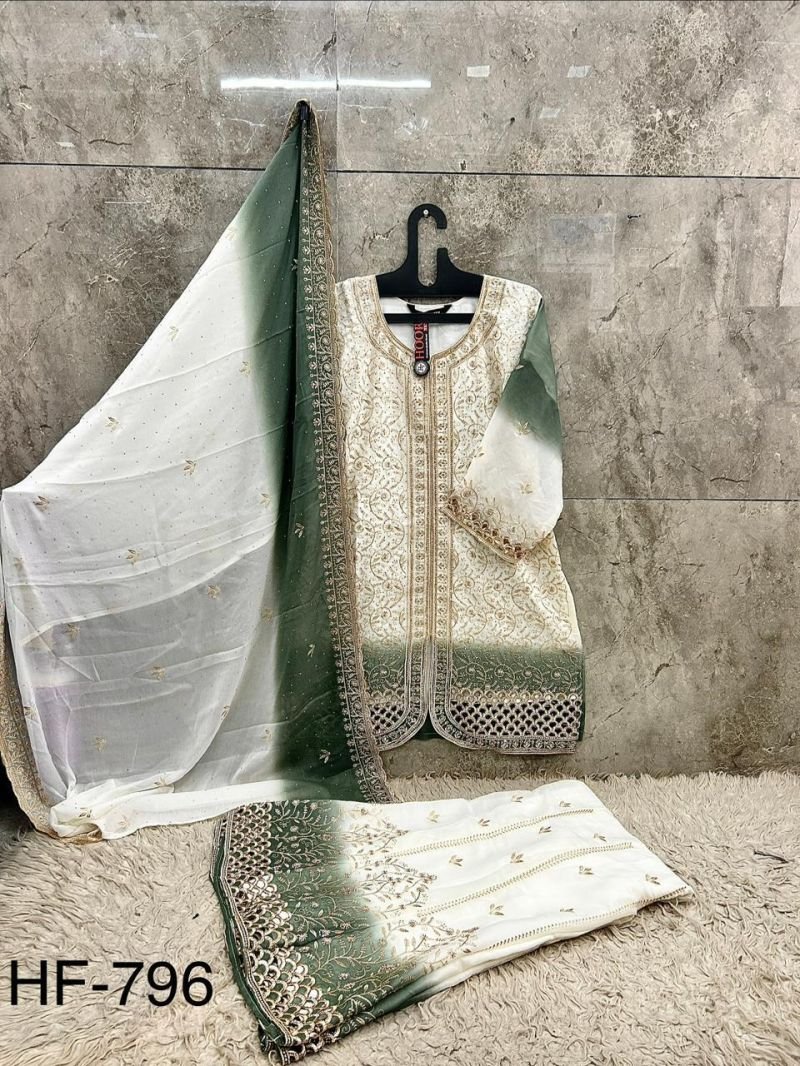 Latest Hoor Tex 796 Simmar Pading Shaded Embroidered Salwar Kameez Wholesale 2026