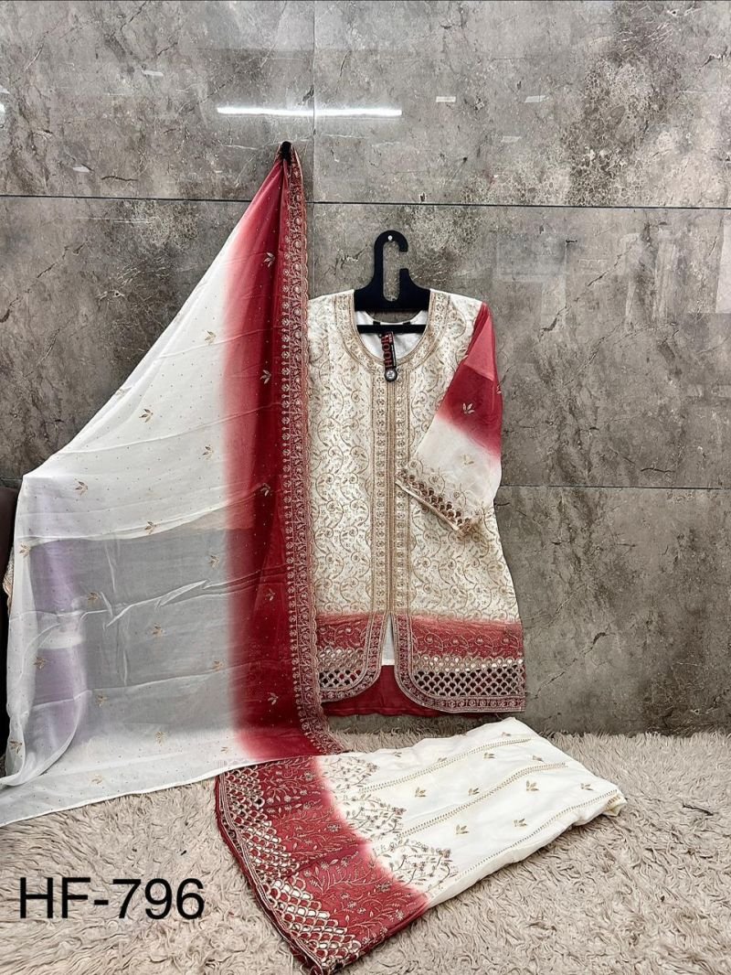 Latest Hoor Tex 796 Simmar Pading Shaded Embroidered Salwar Kameez Wholesale 2026