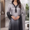 Hoor Tex 828 A To D Heavy Natural Crepe Pakistani Salwar Kameez Wholesale