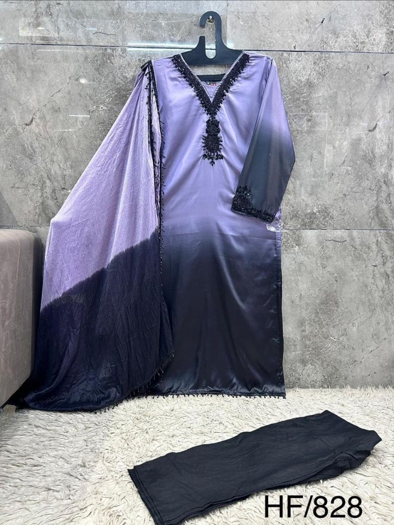 Launching Hoor Tex 828 A To D Heavy Natural Crepe Pakistani Salwar Kameez Wholesale 2026