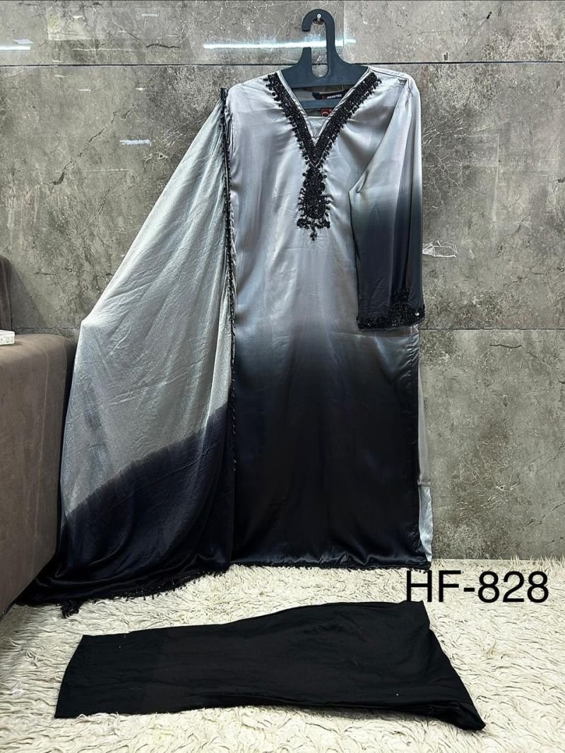 Launching Hoor Tex 828 A To D Heavy Natural Crepe Pakistani Salwar Kameez Wholesale 2026