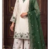 Hoor Tex 857 A To D Roman Glass Silk Embroidered Salwar Kameez Wholesale