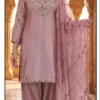 Hoor Tex 858 A To D Malai Satin Embroidered Salwar Kameez Wholesale
