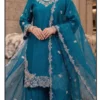 Hoor Tex 861 A To D Roman Silk Embroidered Salwar Kameez Wholesale