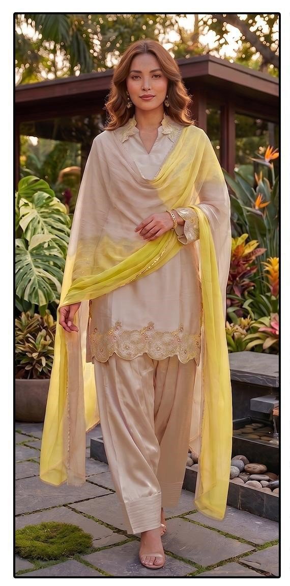 Hoor Tex 865 A To C Malai Satin Embroidered Salwar Kameez Wholesale