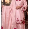 Hoor Tex 873 A To D Rayon Satin Embroidered Salwar Kameez Wholesale