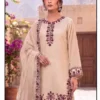 Hoor Tex 898 A To D Rayon Satin Embroidered Salwar Kameez Collection Wholesale