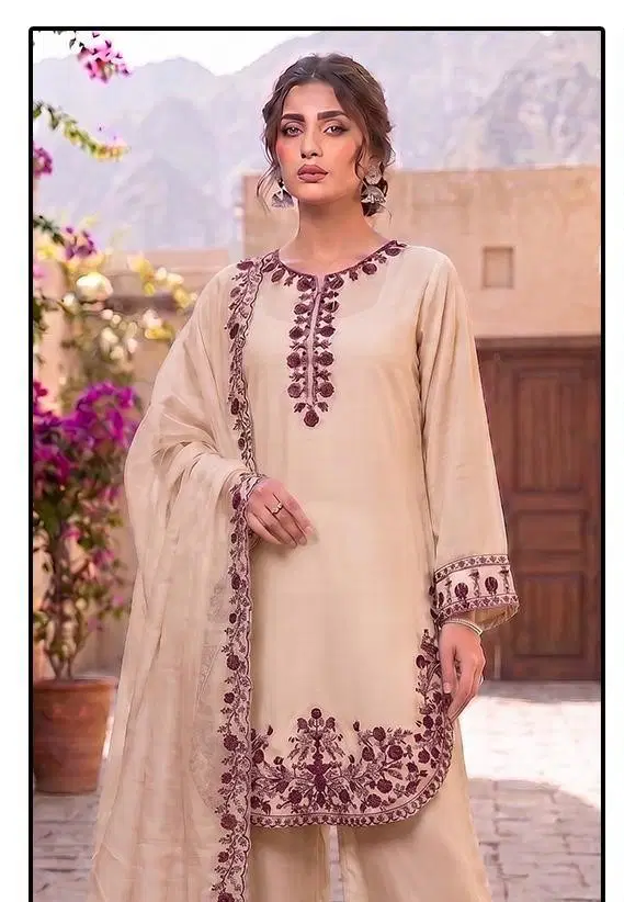Hoor Tex 898 A To D Rayon Satin Embroidered Salwar Kameez Collection Wholesale
