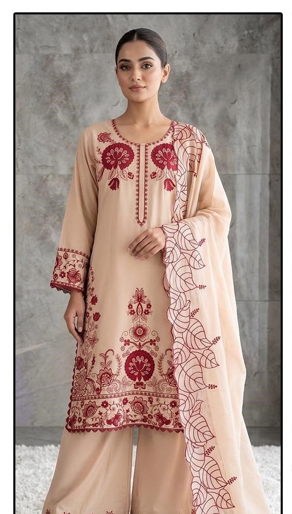 Hoor Tex 950 A To D Rayon Satin Embroidered Salwar Kameez Collection Wholesale