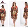 Beautiful Jisha Kaftan Silk Poncho Vol 8 Feather Silk Digital Printed Kaftans Wholesale 2026