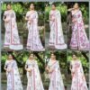 Launching Kashvi Kalki Vol 1 Chocolate Silk Floral Printed Saree Collection Wholesale 2026
